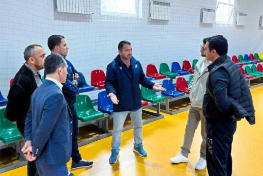 Müxtəlif şəhər və rayonların güləş zallarına baxış keçirilib