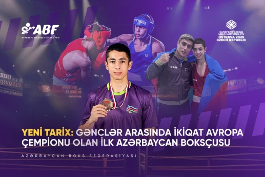 İdmançımız Azərbaycan boks tarixinə düşüb