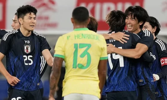 Braziliya Yaponiyaya məğlub oldu