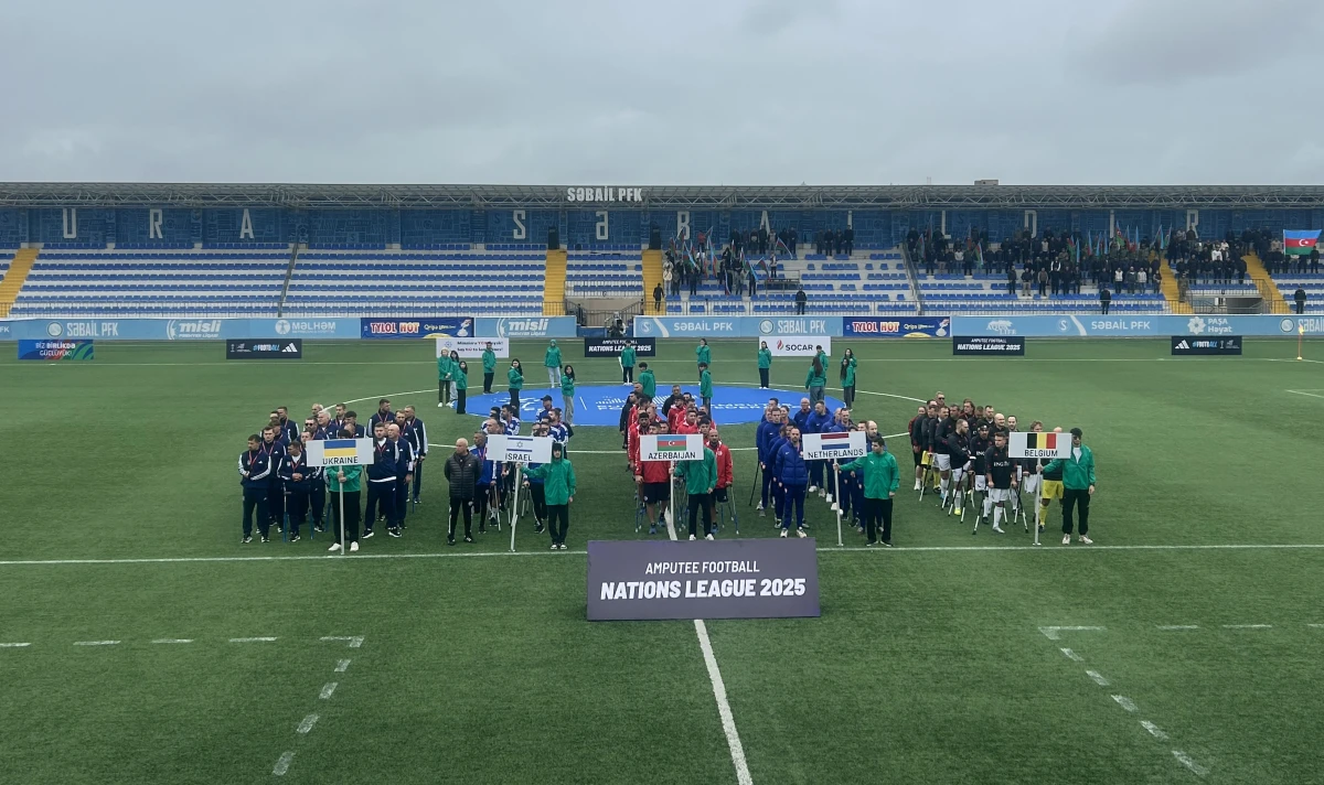 Amputant futbolu üzrə Millətlər Liqasının açılış mərasimi keçirilib