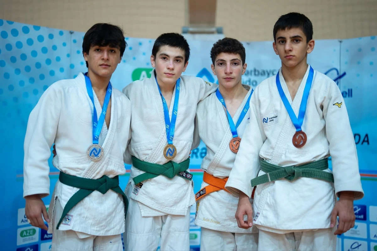 Yeniyetmə cüdoçular arasında region birinciliyinin qalibləri müəyyənləşib - FOTO