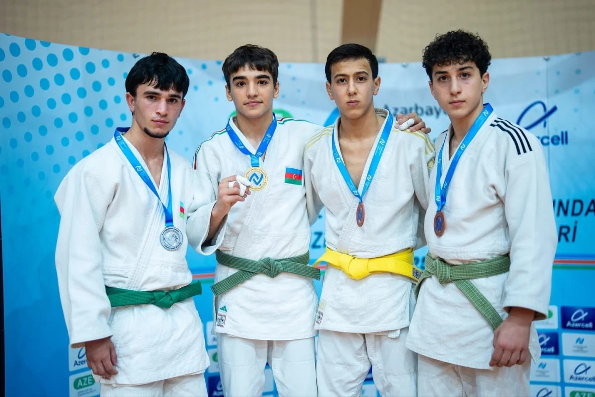 Yeniyetmə cüdoçular arasında region birinciliyinin qalibləri müəyyənləşib - FOTO