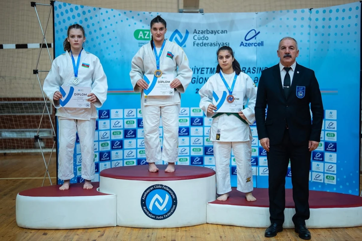 Yeniyetmə cüdoçular arasında region birinciliyinin qalibləri müəyyənləşib - FOTO