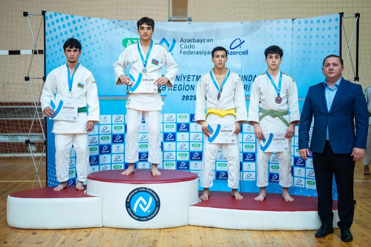 Yeniyetmə cüdoçular arasında region birinciliyinin qalibləri müəyyənləşib - FOTO