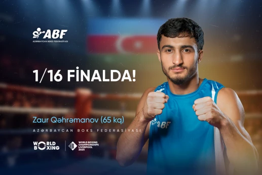 Boksçumuz dünya çempionatına qələbə ilə başlayıb
