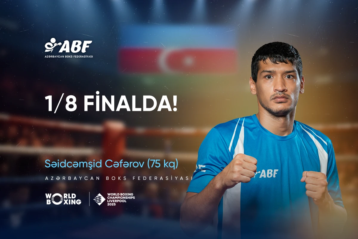 Azərbaycan boksçusu dünya çempionatında 1/8 finala yüksəlib