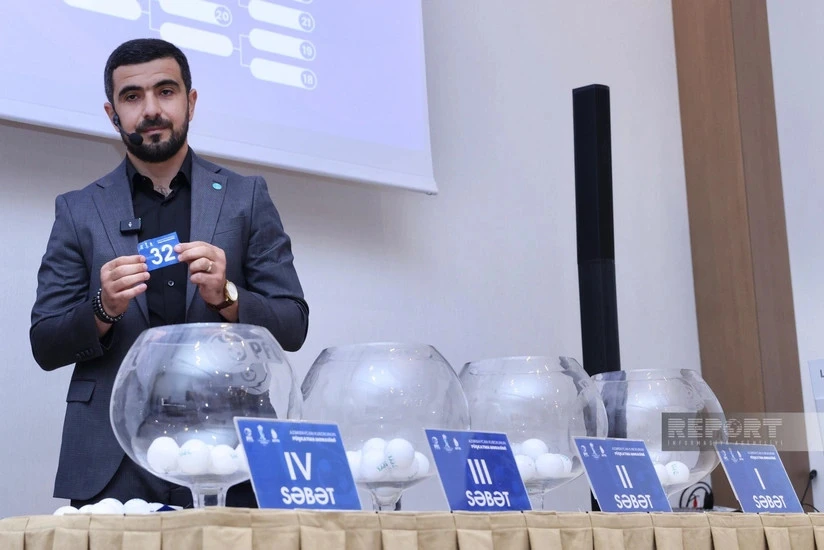 Azərbaycan kubokunun püşkatma mərasimi keçirilib