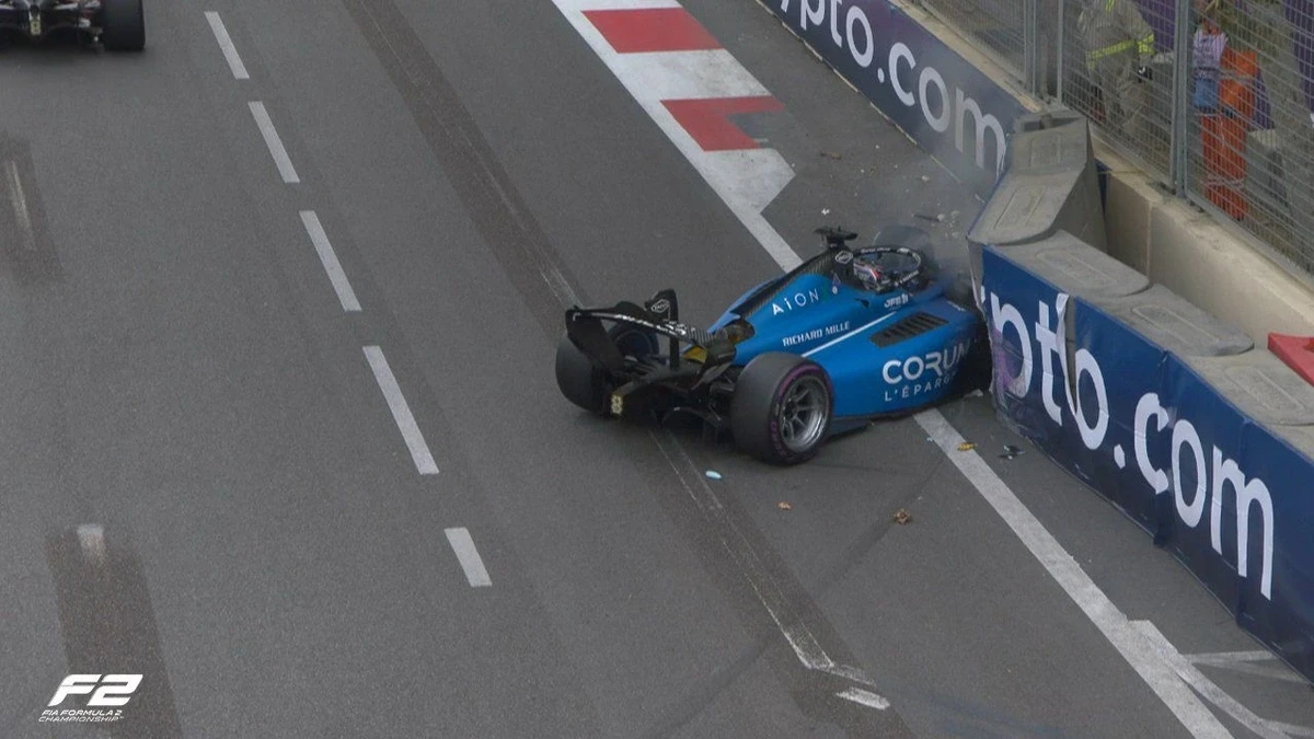 “Formula 1”də növbəti qəza