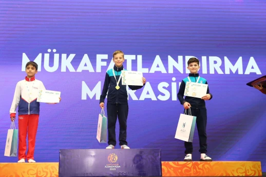 Şəkidə batut gimnastikası üzrə ölkə birinciliyi keçirilib