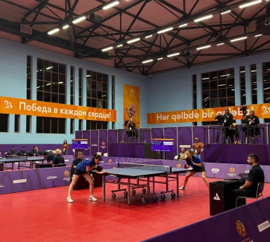 Azərbaycan stolüstü tennisçiləri III MDB Oyunlarında gümüş medal qazanıb