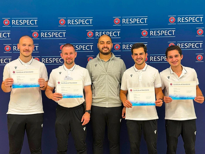 Hakimlərimiz UEFA-nın proqramında iştirak ediblər - FOTO 