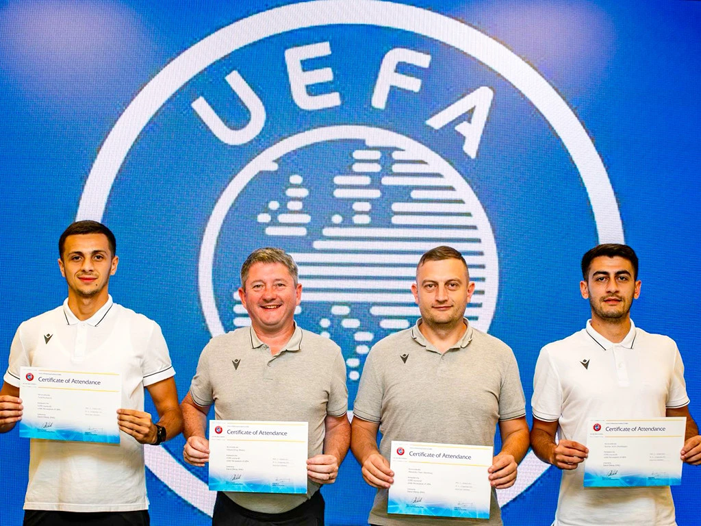 Hakimlərimiz UEFA-nın proqramında iştirak ediblər - FOTO 
