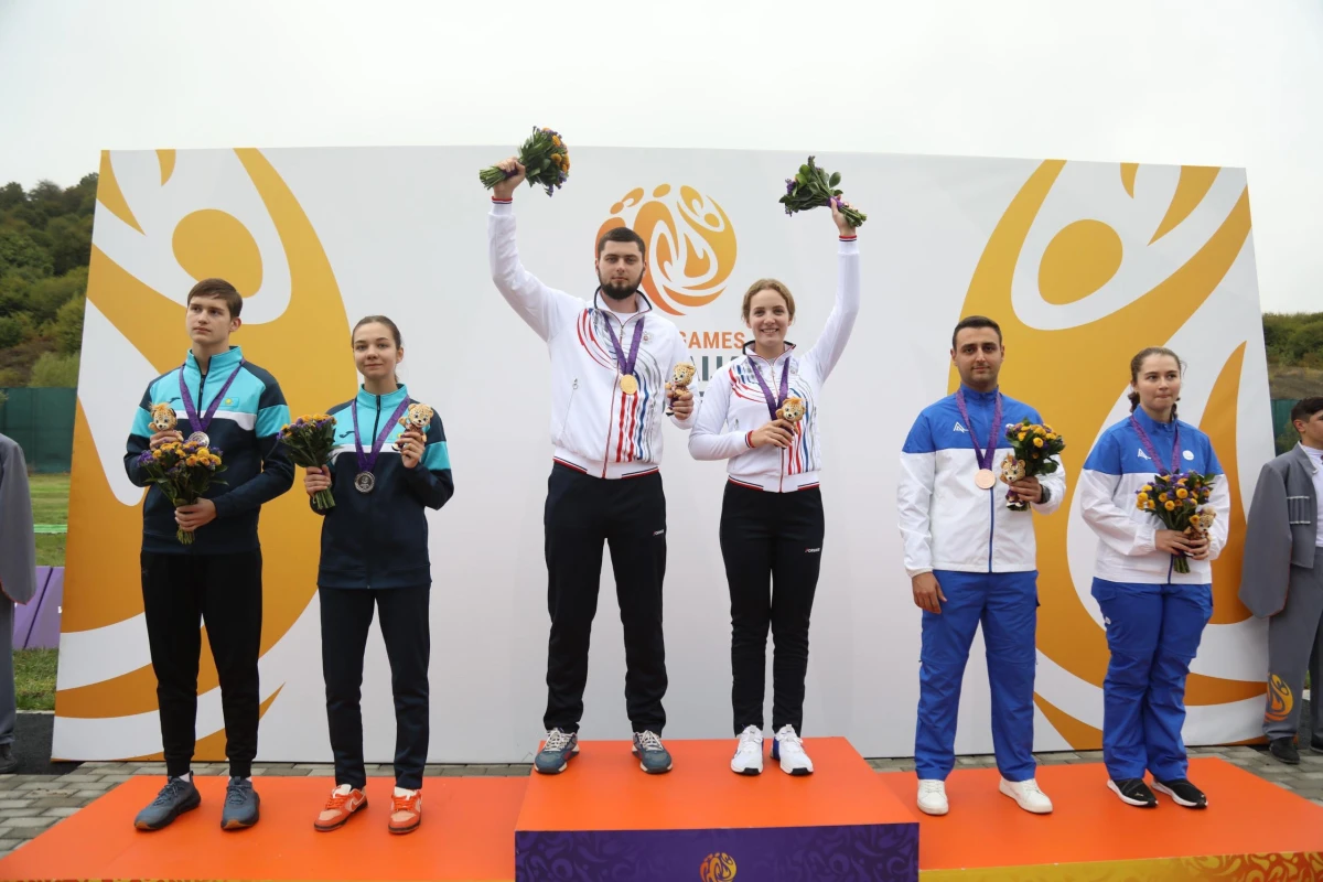 III MDB Oyunları: Azərbaycan stend atıcıları bürünc medal qazanıb - FOTO 