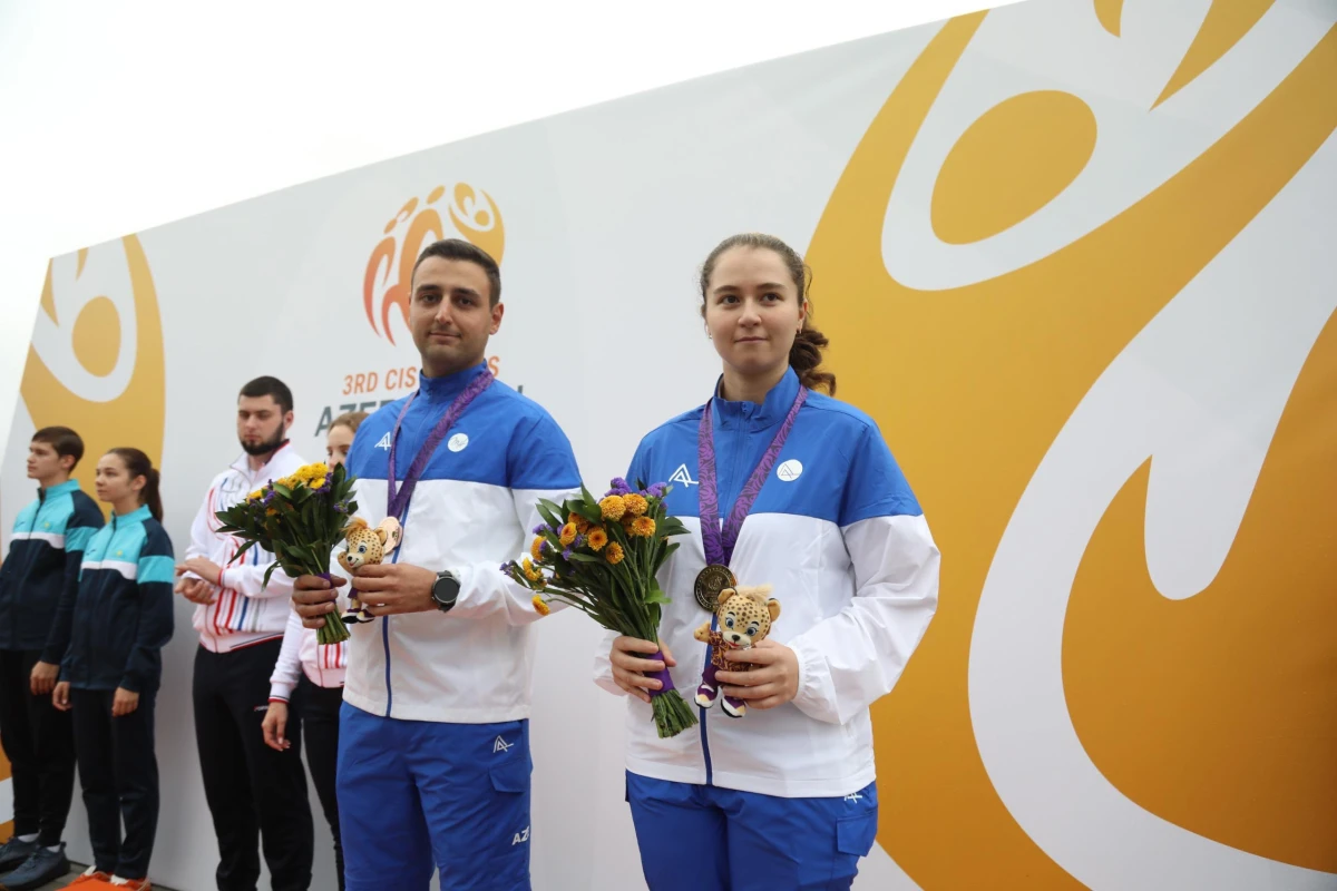 III MDB Oyunları: Azərbaycan stend atıcıları bürünc medal qazanıb - FOTO 