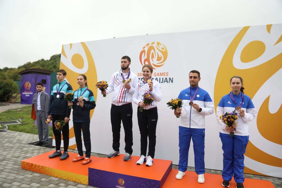 III MDB Oyunları: Azərbaycan stend atıcıları bürünc medal qazanıb - FOTO 