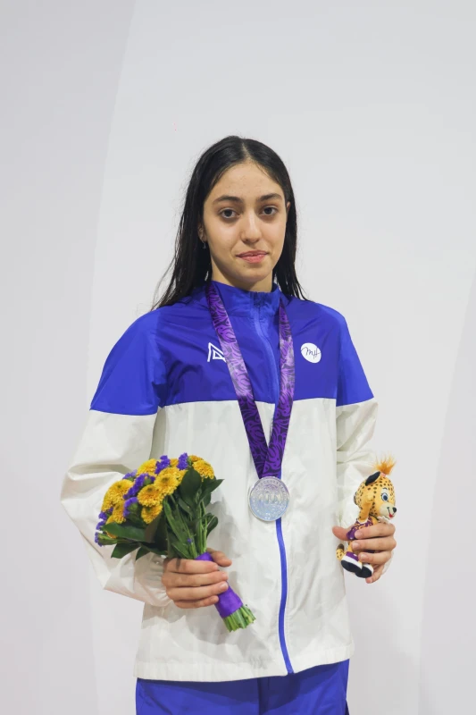 Azərbaycan üzgüçüləri III MDB Oyunlarında üç medal qazanıb - FOTO 