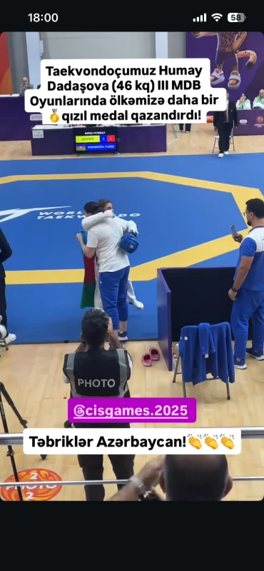 Taekvondoçularımız medala doymur: 3 qızıl, 2 gümüş, 6 bürünc medal  - FOTO+VİDEO 