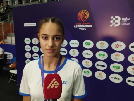 Azərbaycanlı boksçu: “Birinci yeri tutacağıma inanıram” - VİDEO 