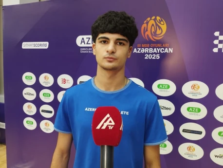 Azərbaycanlı taekvondoçu: “Hədəfim olimpiya oyunlarında yüksək nəticə göstərməkdir"
