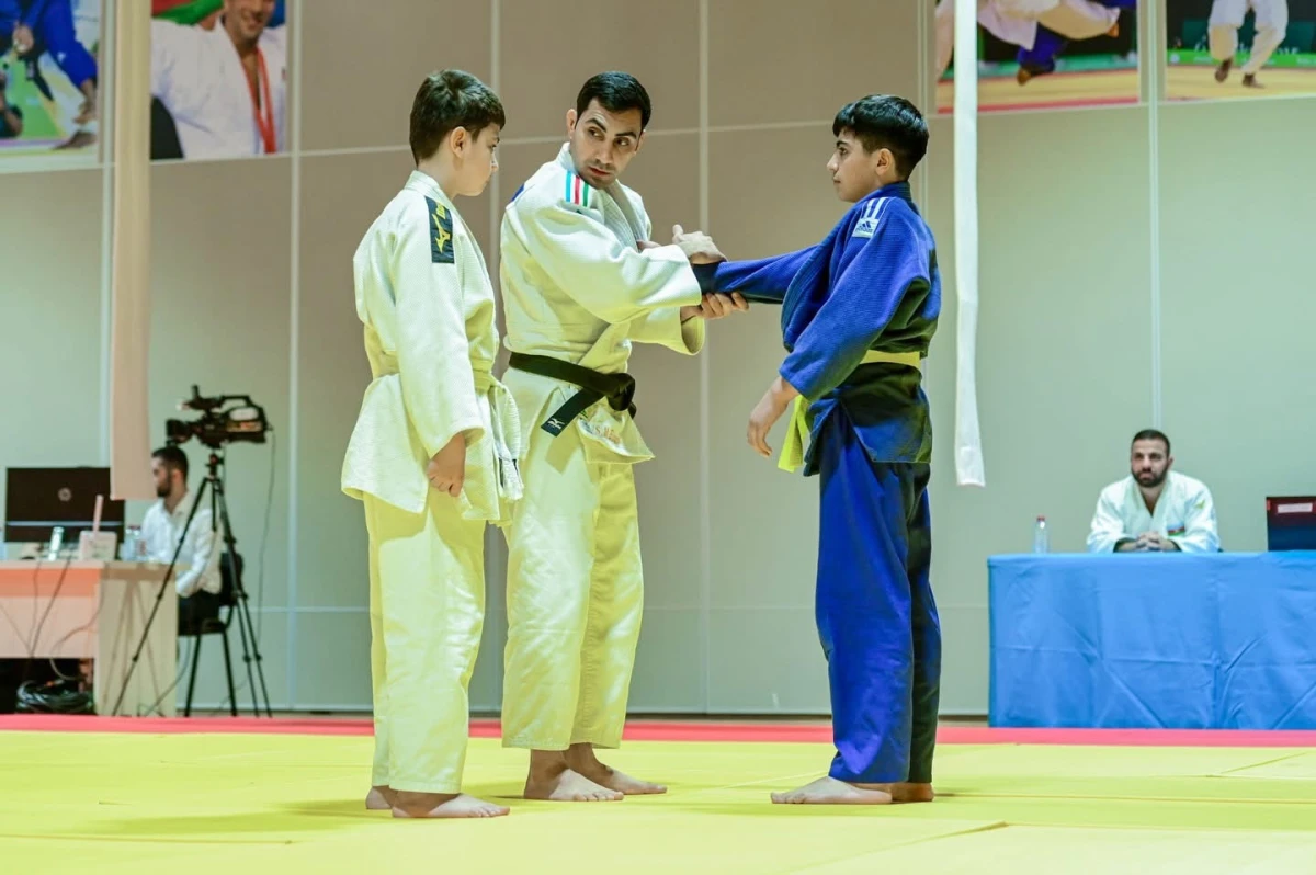 Gəncədə kəmər dərəcələri üzrə imtahan keçirilib - FOTO 