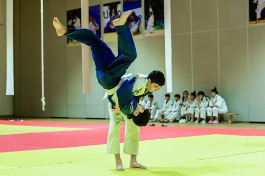 Gəncədə kəmər dərəcələri üzrə imtahan keçirilib - FOTO 