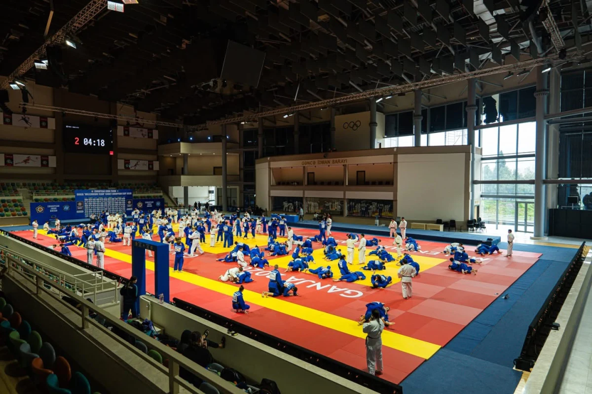 Gəncədə cüdoçular üçün beynəlxalq təlim-məşq toplanışına start verilib