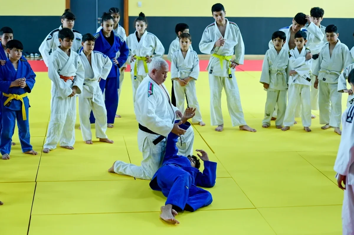 Yevlax Olimpiya İdman Kompleksində cüdo zalı istifadəyə verilib