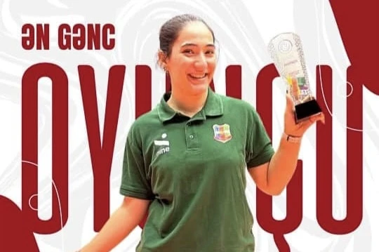 Yüksək Liqa: Xədicə Seyidli ən gənc və perspektivli oyunçu seçilib - FOTO 