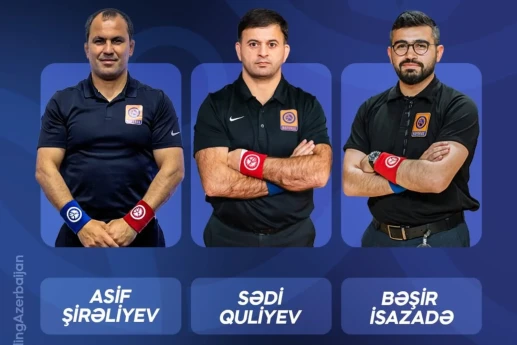 3 hakim ölkəmizi Avropa Çempionatında təmsil edəcək