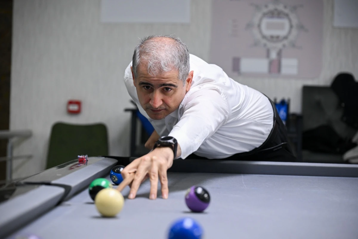 Dövlət qurumları arasında bilyard turniri keçirilib - FOTO 