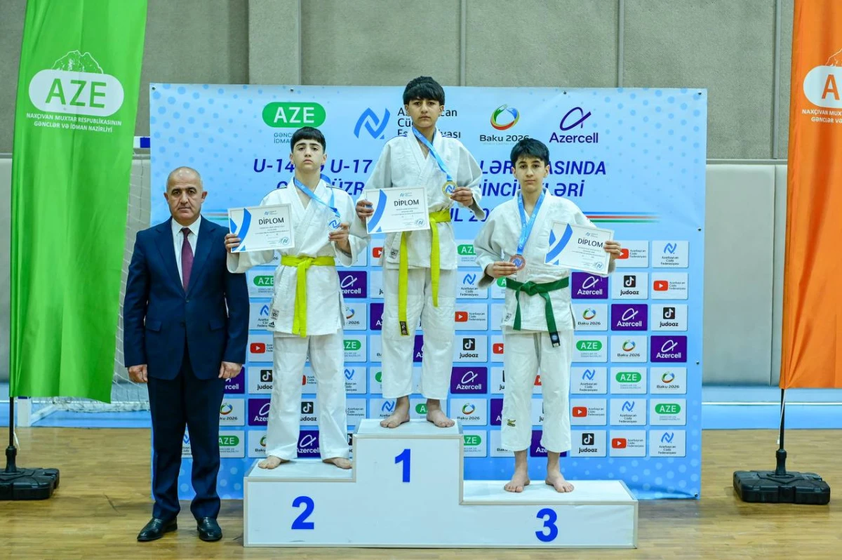 Naxçıvanda cüdo üzrə region birinciliyi keçirilib