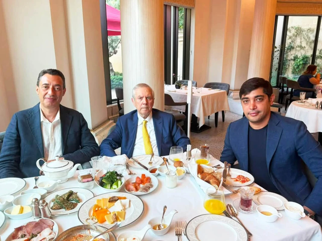 "Turan Tovuz"un prezidenti Aziz Yıldırımla görüşüb - FOTO 