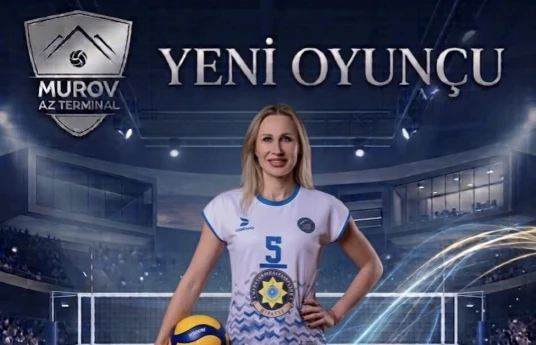 Belaruslu voleybolçu "Murov Az Terminal"da