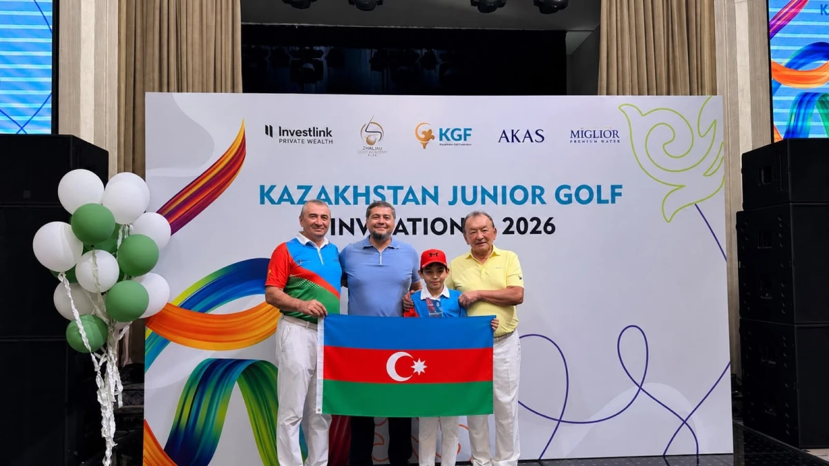 Azərbaycanlı qolfçu Qazaxıstanda çempion olub