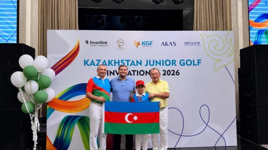 Azərbaycanlı qolfçu Qazaxıstanda çempion olub