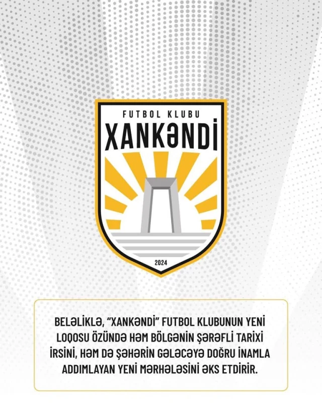 “Xankəndi” yeni loqosunu təqdim etdi - FOTO 