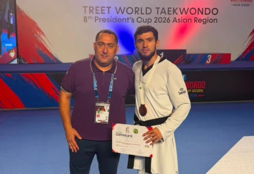 Taekvondoçumuzdan Prezident Kubokunda bürünc medal
