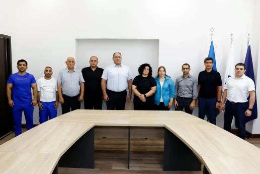Avropa çempionatında medal qazanan paracüdoçularla görüş keçirilib