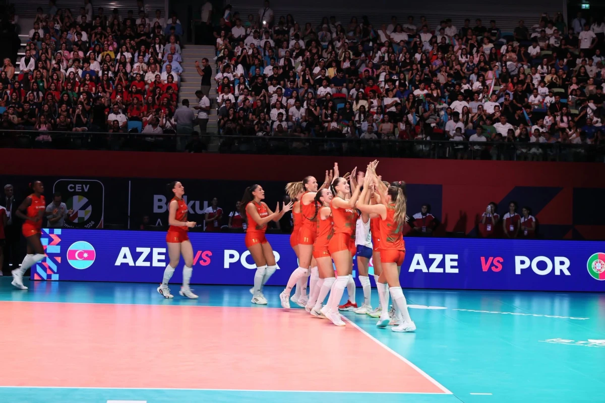 Voleybol üzrə Avropa çempionatının açılış mərasimi keçirilib - FOTO 