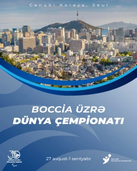 Sona Ağayeva Boccia üzrə Dünya çempionatında