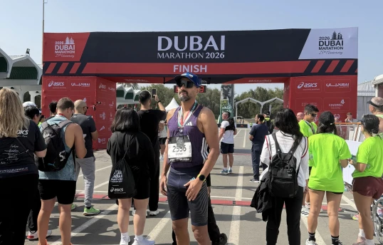 Təmsilçimiz 28 min iştirakçı arasında 56-cı olub: "Dubay Marafonu"  - FOTO 