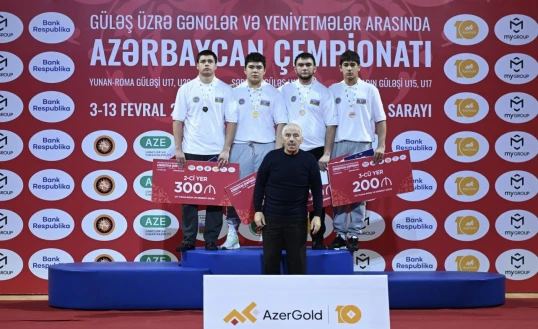 Güləş üzrə ölkə çempionatı başa çatıb