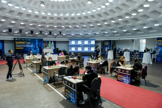 Ölkə çempionatı: 1/4 finalın ilk partiyaları keçirilib - FOTO 