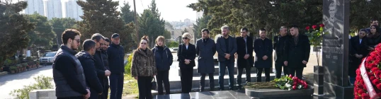 “Neftçi” rəhbərliyi Banişevskinin məzarını ziyarət edib