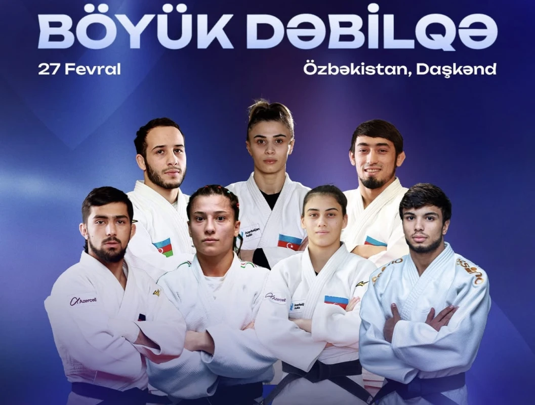 Böyük Dəbilqə: 7 cüdoçumuz tatami üzərinə çıxacaq
