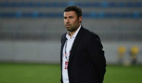 Azər Bağırov: "Qəbələ" ilə matçda futbolçular yaxşı mübarizə apardılar"