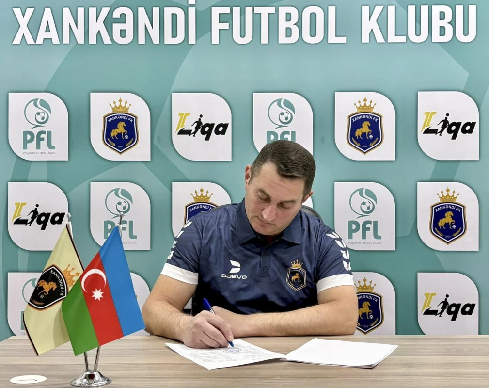 "Xankəndi" komandasının yeni baş məşqçisi açıqlanıb