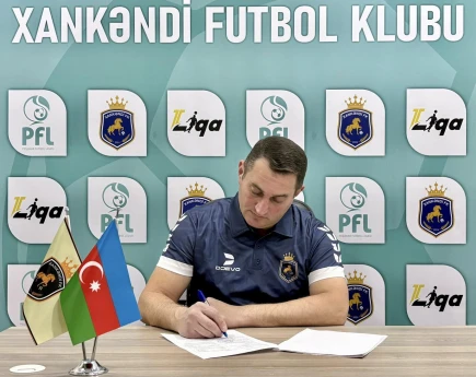 "Xankəndi" komandasının yeni baş məşqçisi açıqlanıb