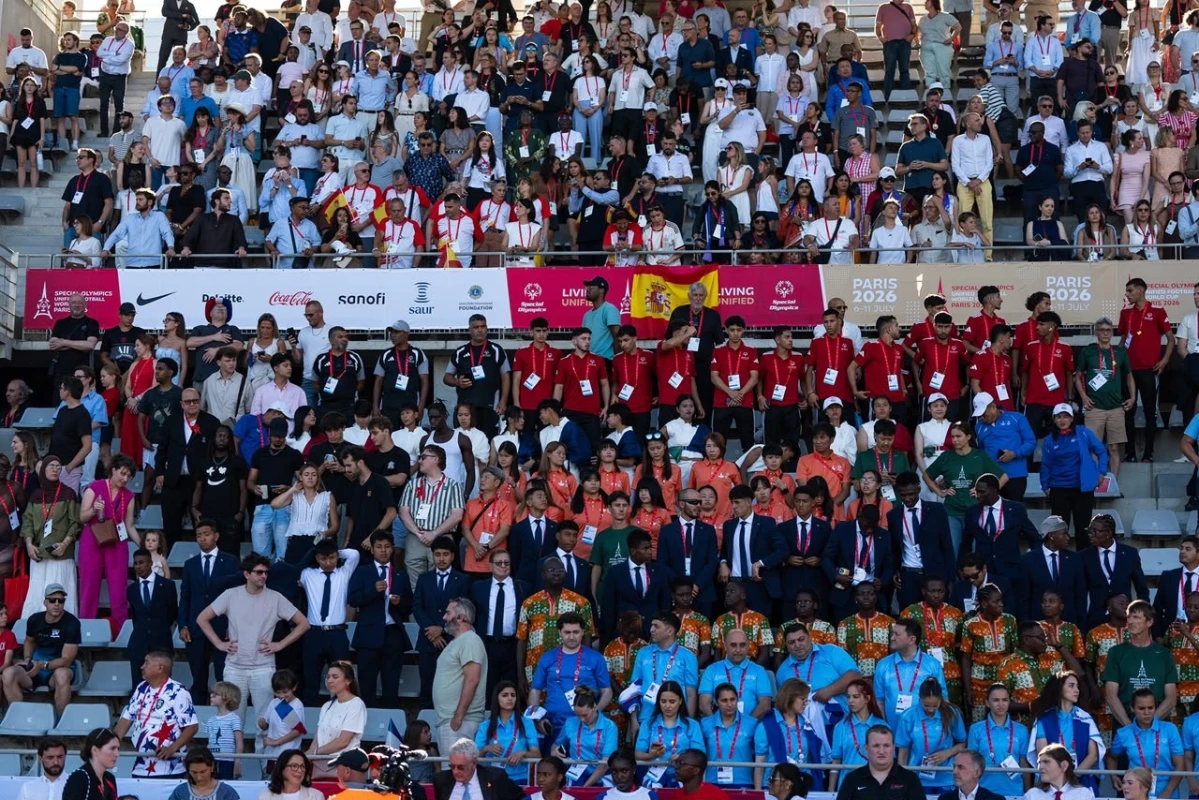 “Xüsusi Olimpiya Birləşmiş Futbol Dünya Kuboku Paris 2026” turnirinin rəsmi açılış mərasimi keçirilib - FOTO 