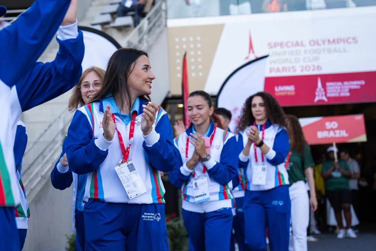 “Xüsusi Olimpiya Birləşmiş Futbol Dünya Kuboku Paris 2026” turnirinin rəsmi açılış mərasimi keçirilib - FOTO 